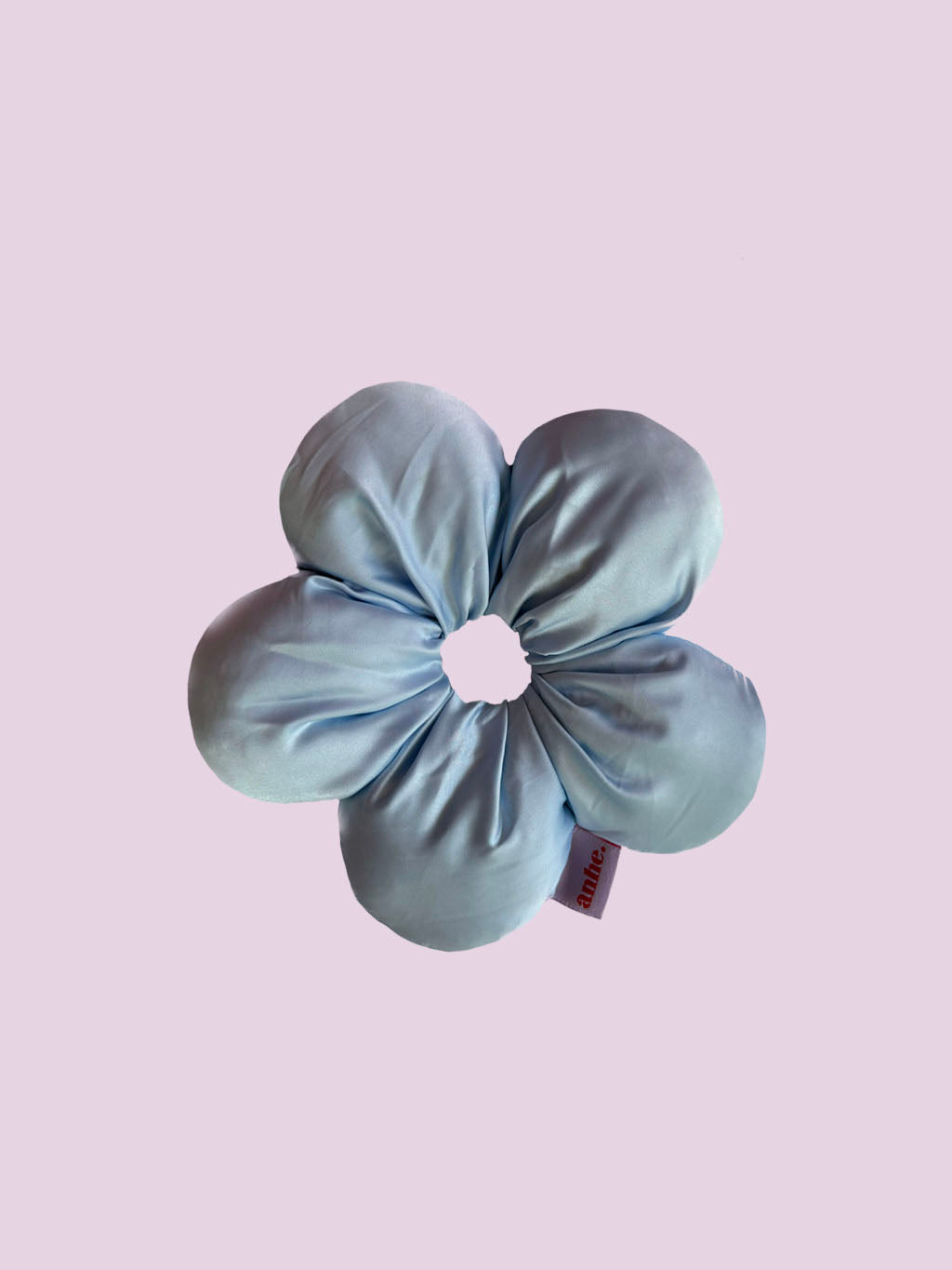 Small Blue Scrunchie
