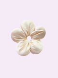 Small White Scrunchie