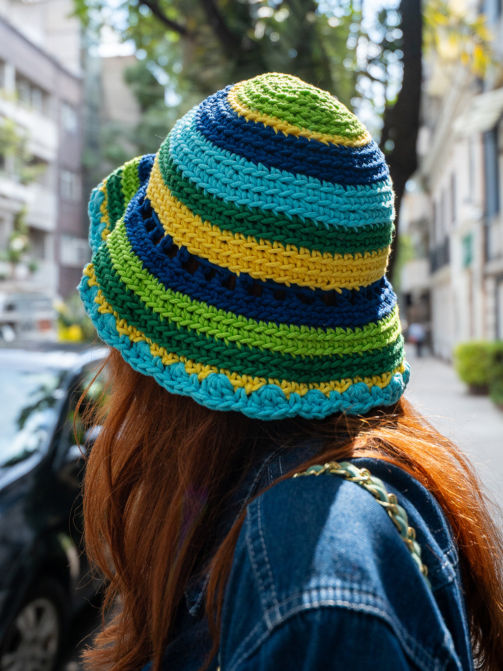 Crochet Hat Citrus