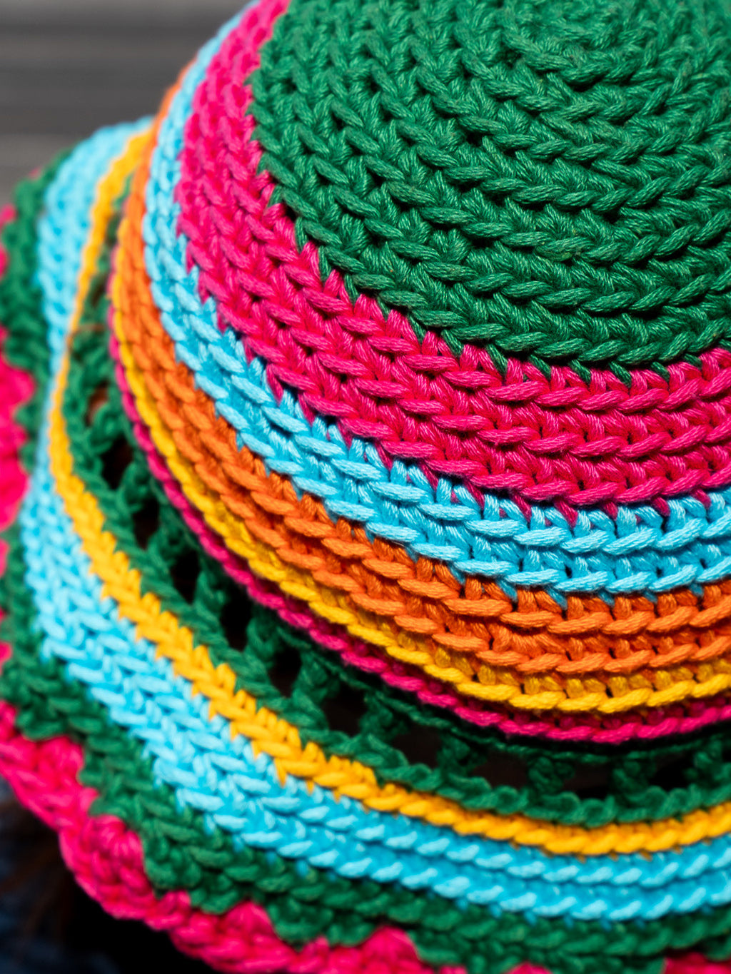 Crochet Hat Watermelon