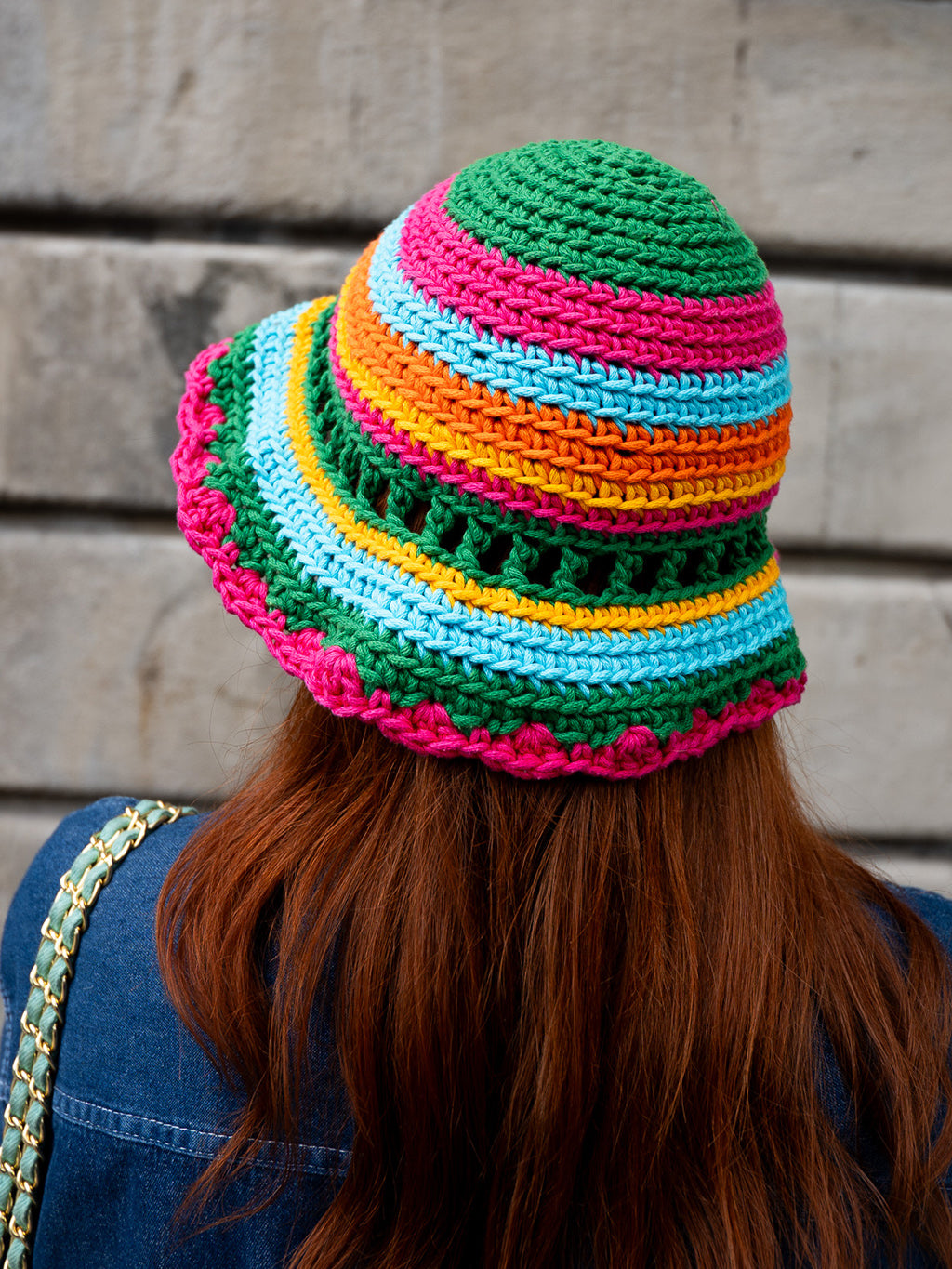 Crochet Hat Watermelon