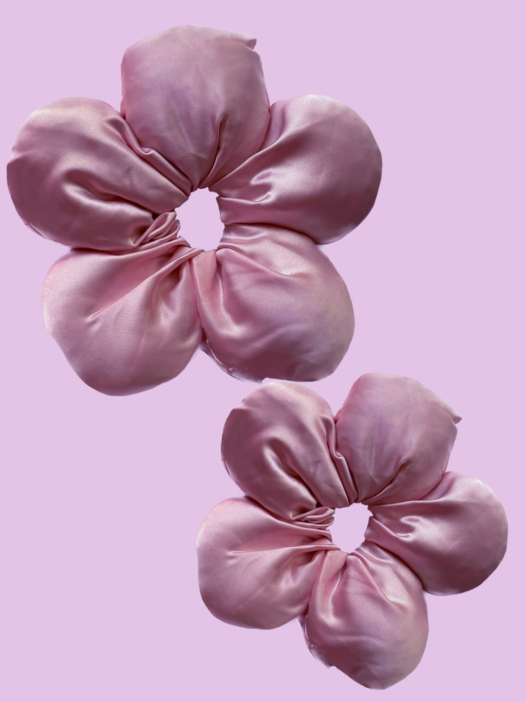 Small Pink Scrunchie