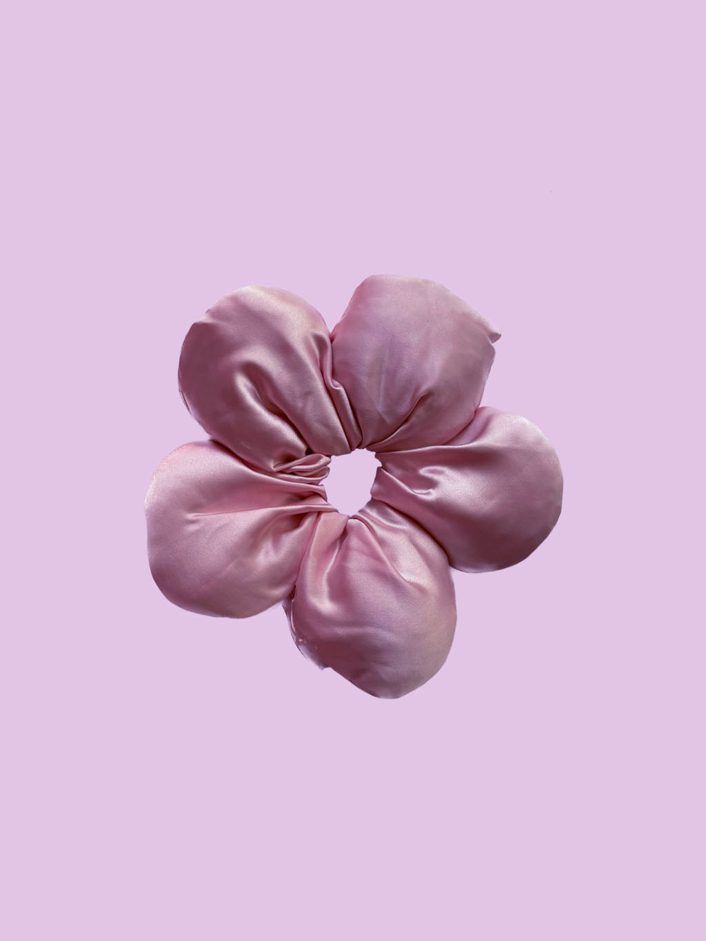 Small Pink Scrunchie