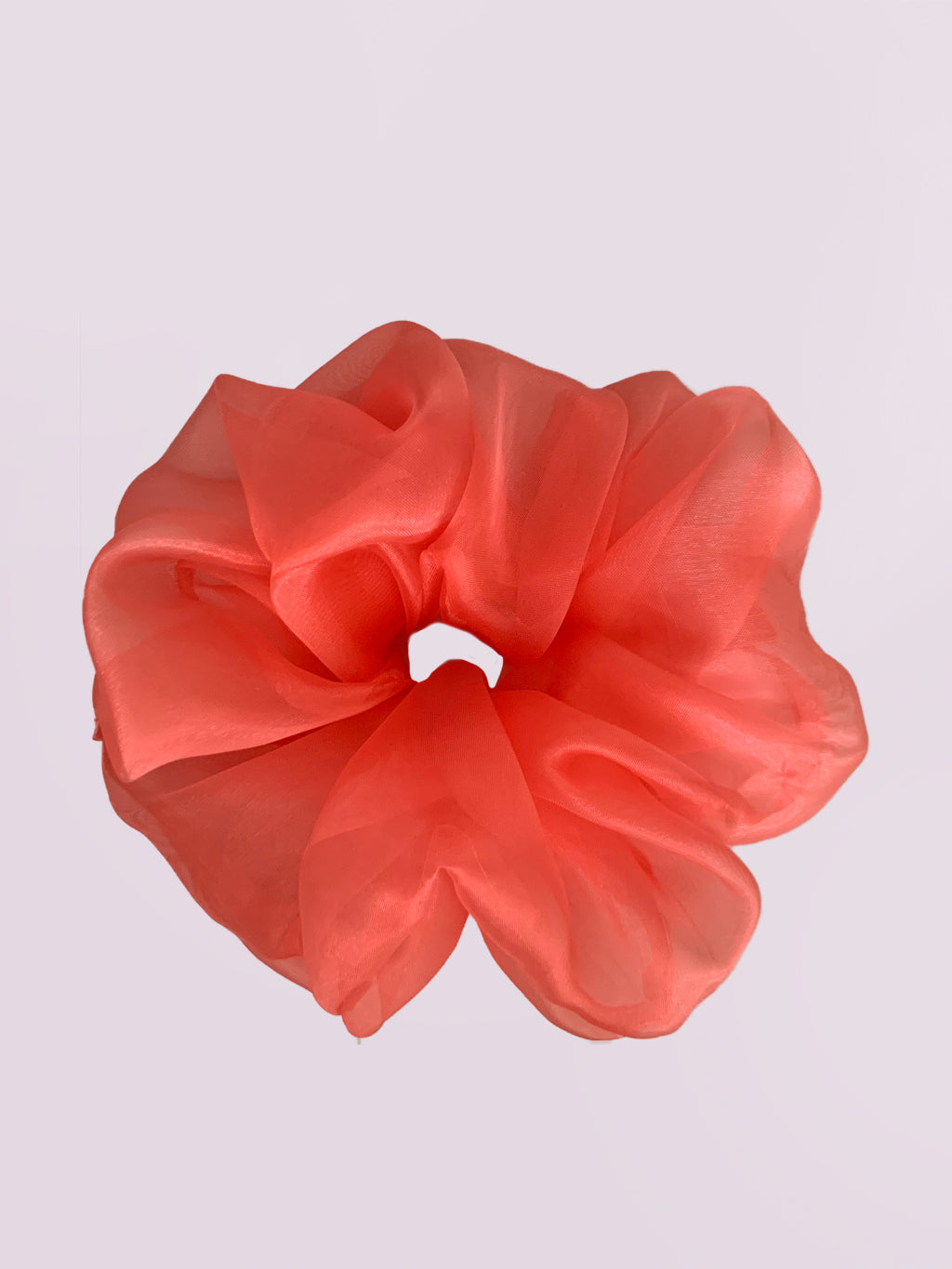 Coral Scrunchie